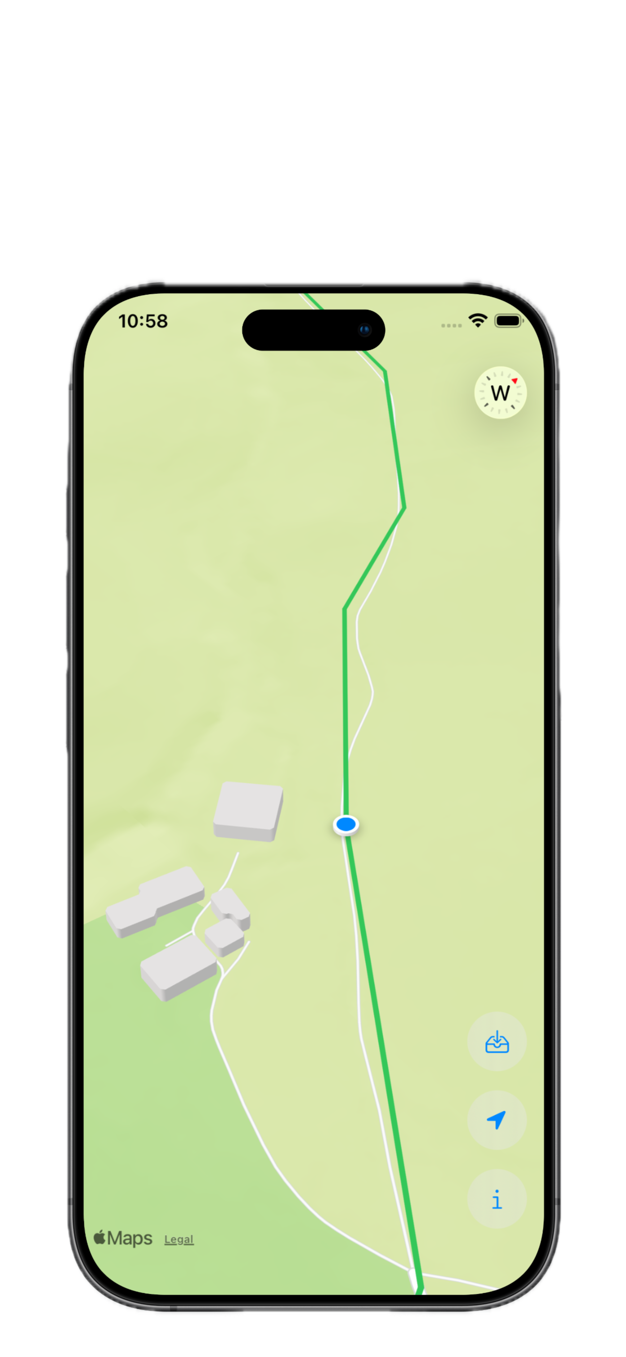 GPX Follow route map