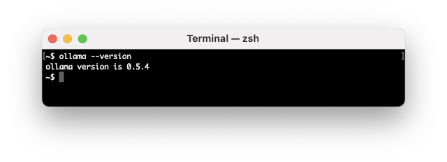 Ollama-version